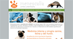 Desktop Screenshot of menescalia.com